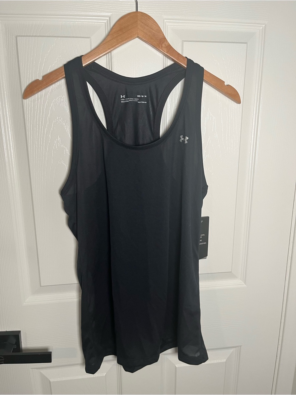 Under Armour Women's Black Performance Racerback Tank